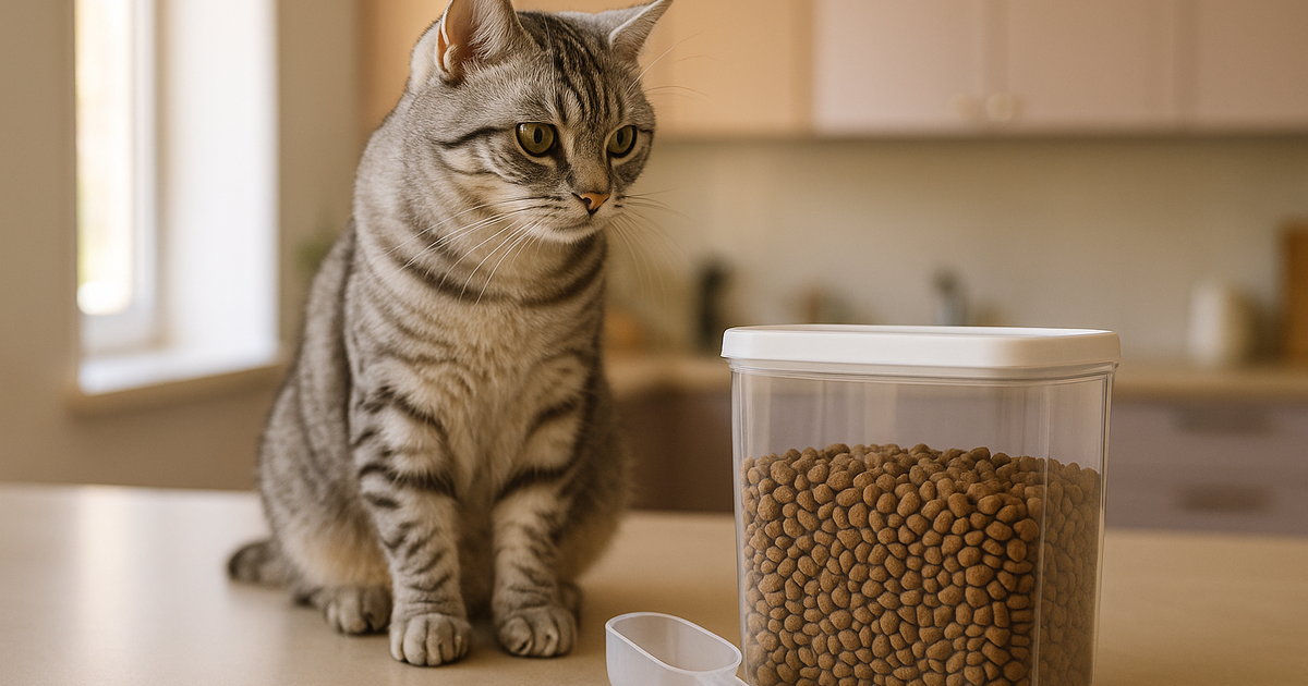 夏のキャットフード保存｜酸化と虫を防ぐ